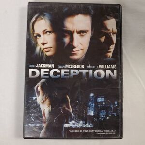 Deception DVD (Hugh Jackman, Ewan McGregor, Michelle Williams)